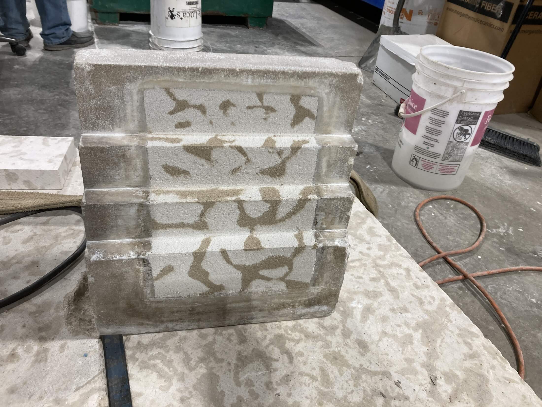 John Masonry Restoration Close up